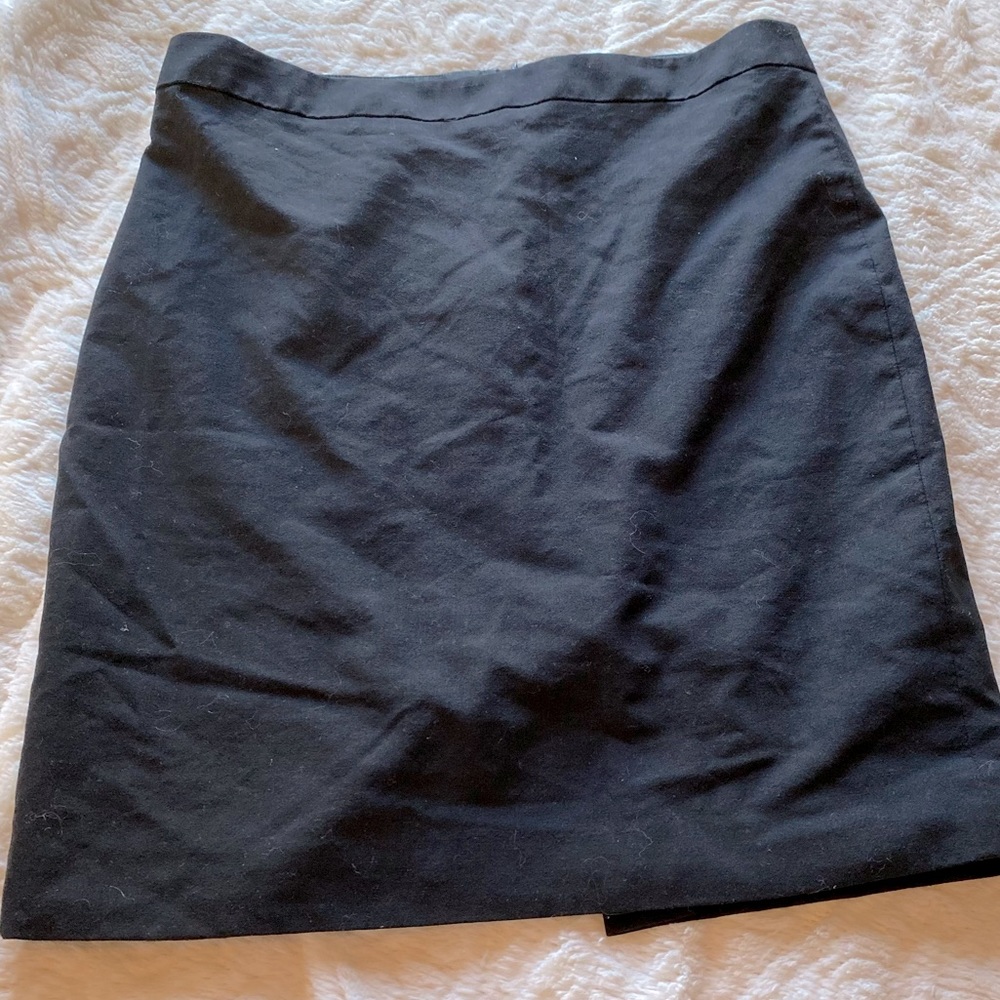 Banana Republic Pencil Skirt Black Sz 8 Career Wear Office Business Work Attire